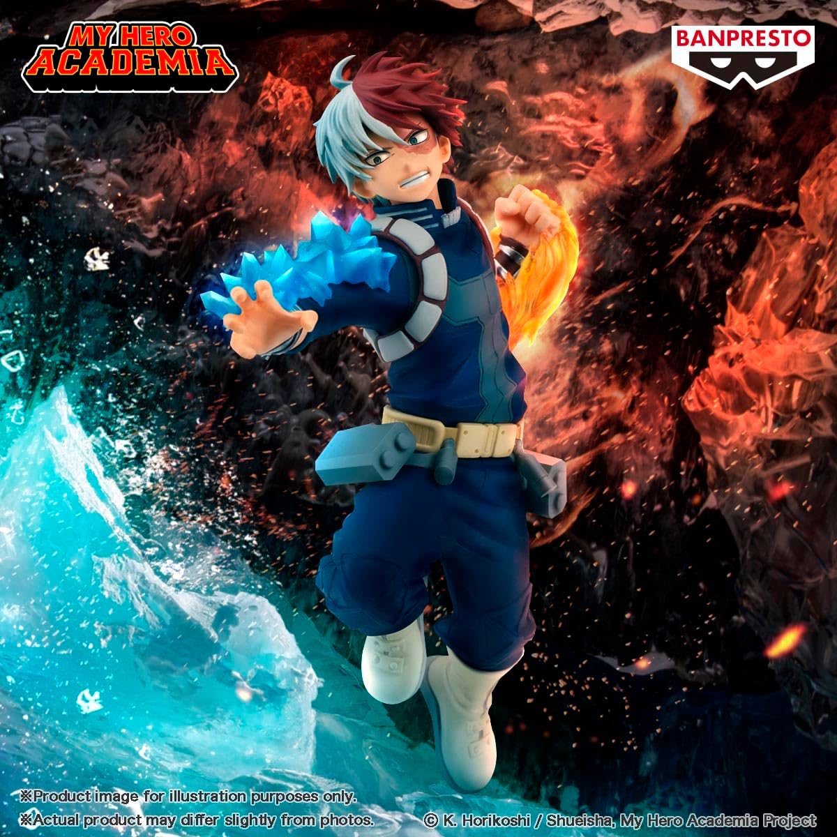 Banpresto Shoto Todoroki My Hero Academia - The Amazing Heroes Plus Vol.5 12 cm
