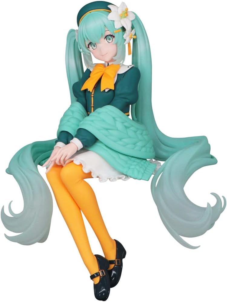Hatsune Miku Noodle Stopper PVC Statue Flower Fairy Lily 14 cm