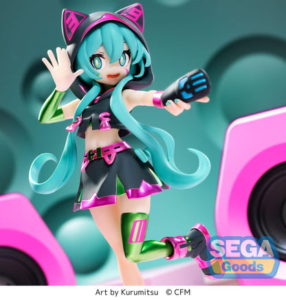 Hatsune Miku Luminasta PVC Statue Hatsune Miku Live Stage 18 cm