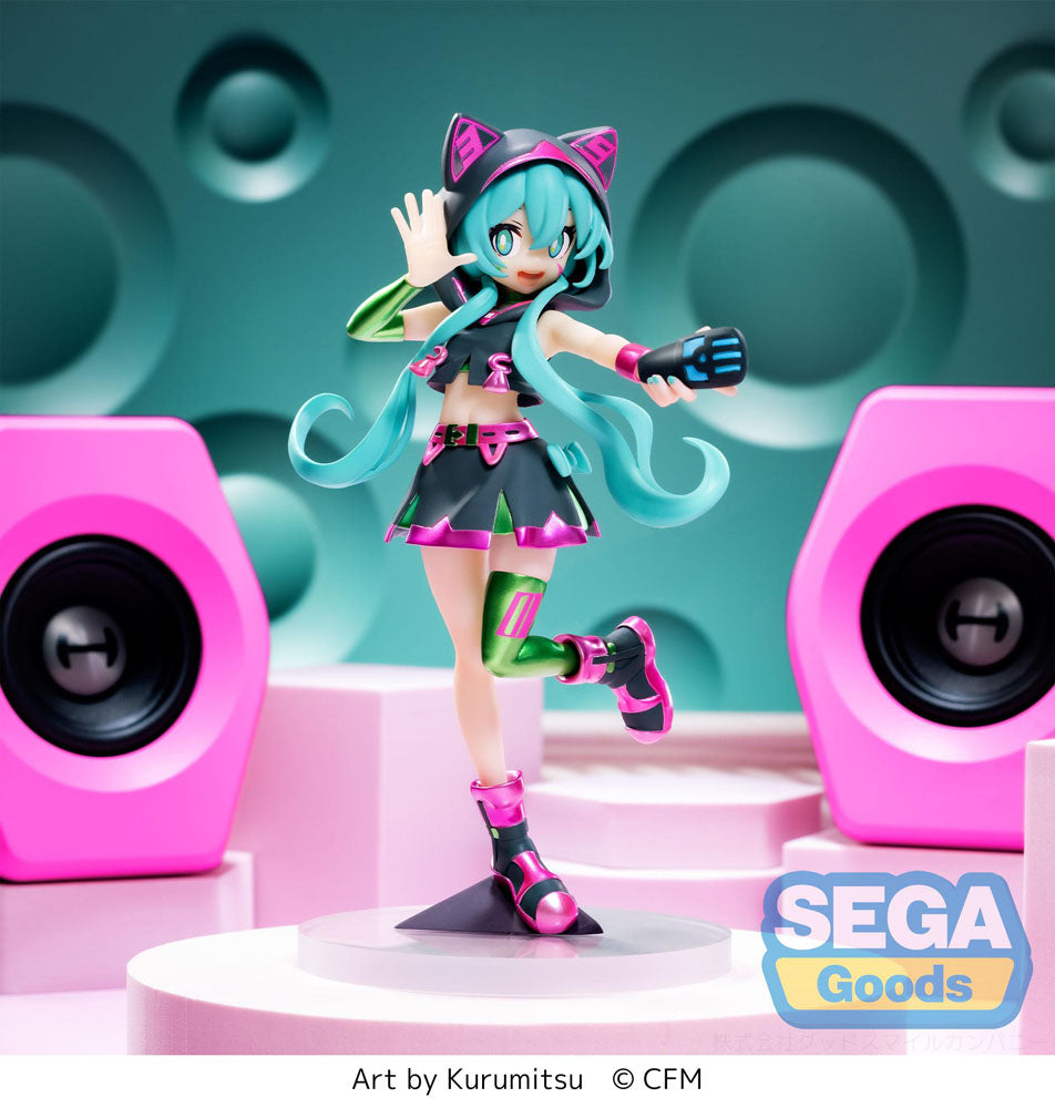 Hatsune Miku Luminasta PVC Statue Hatsune Miku Live Stage 18 cm