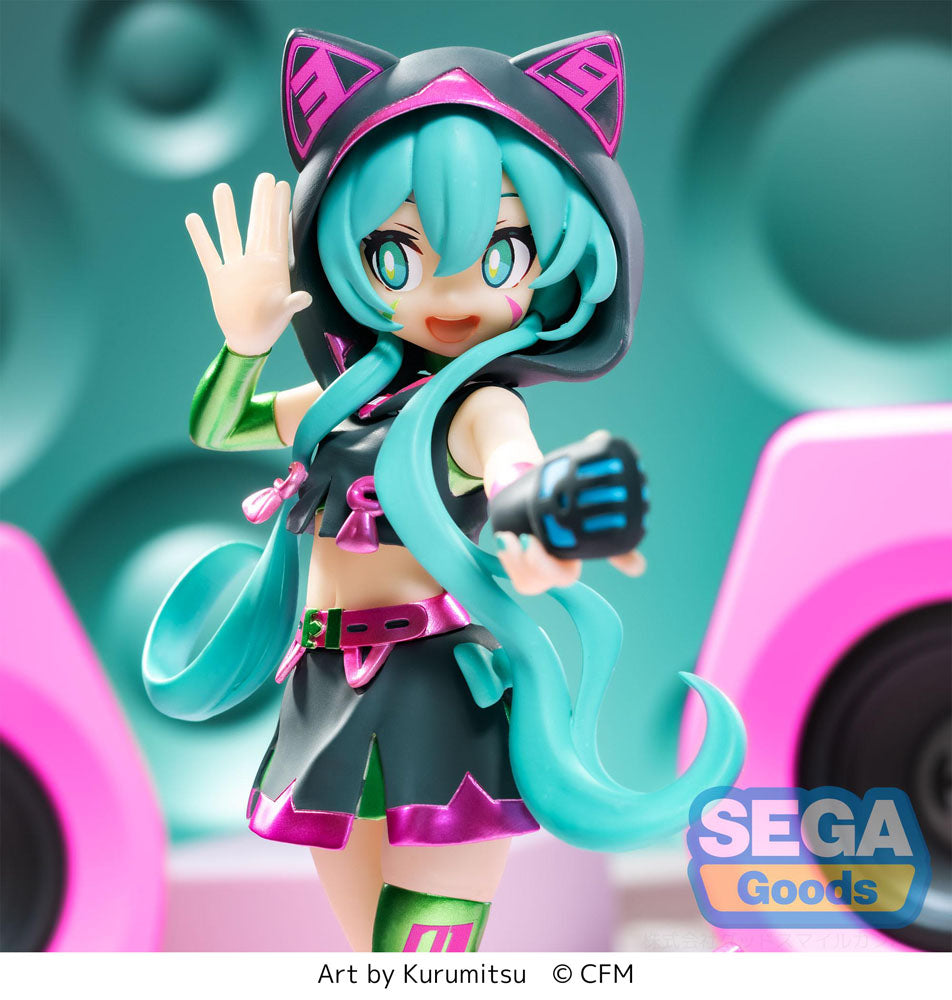 Hatsune Miku Luminasta PVC Statue Hatsune Miku Live Stage 18 cm