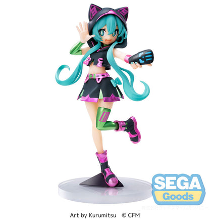 Hatsune Miku Luminasta PVC Statue Hatsune Miku Live Stage 18 cm