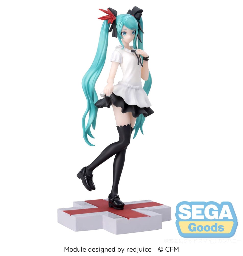 Hatsune Miku: Project DIVA MEGA39's Luminasta PVC Statue Hatsune Miku -Supreme- 18 cm