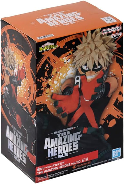 Banpresto My Hero Academia - Katsuki Bakugo - Figure The Amazing Heroes N.30 12cm