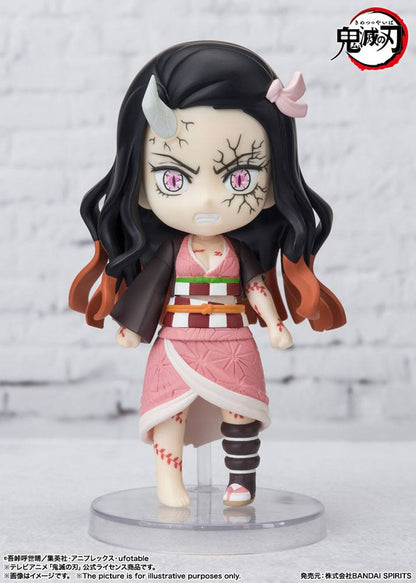 Demon Slayer: Kimetsu no Yaiba Figuarts mini Action Figure Nezuko Kamado Demon Form Advancing Ver. 9 cm