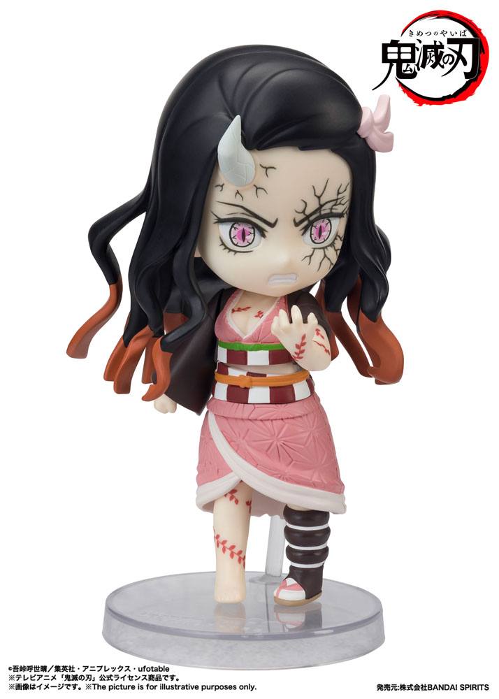 Demon Slayer: Kimetsu no Yaiba Figuarts mini Action Figure Nezuko Kamado Demon Form Advancing Ver. 9 cm