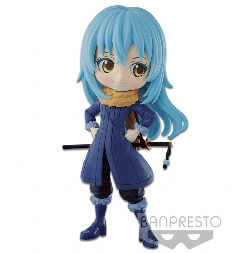 Banpresto That Time I Got Reincarnated as a Slime Q Posket Mini Figure Rimuru Tempest Ver A