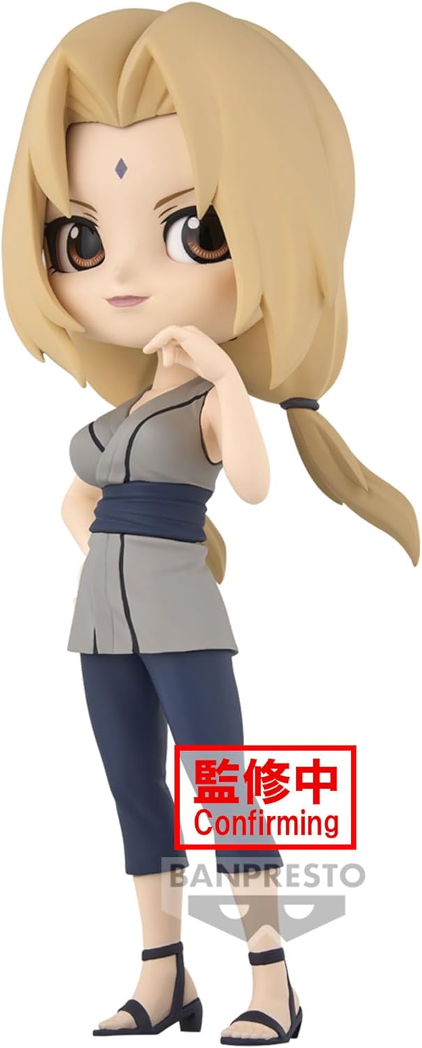 Banpresto Co., Ltd. Naruto Shippuden Q Posket - Statua Tsunade 14 cm