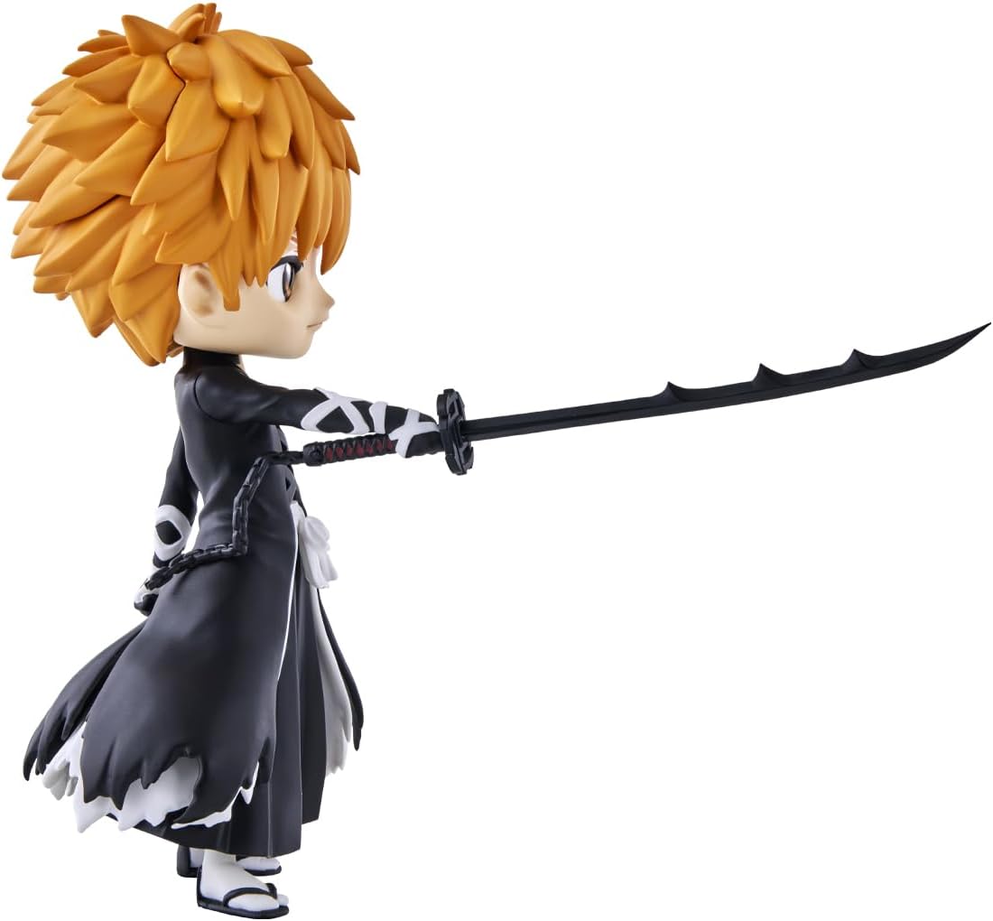 Banpresto, Figura Q Posket Ichigo Kurosaki Bleach, Thousand Year Blood War Vol.2 14 cm