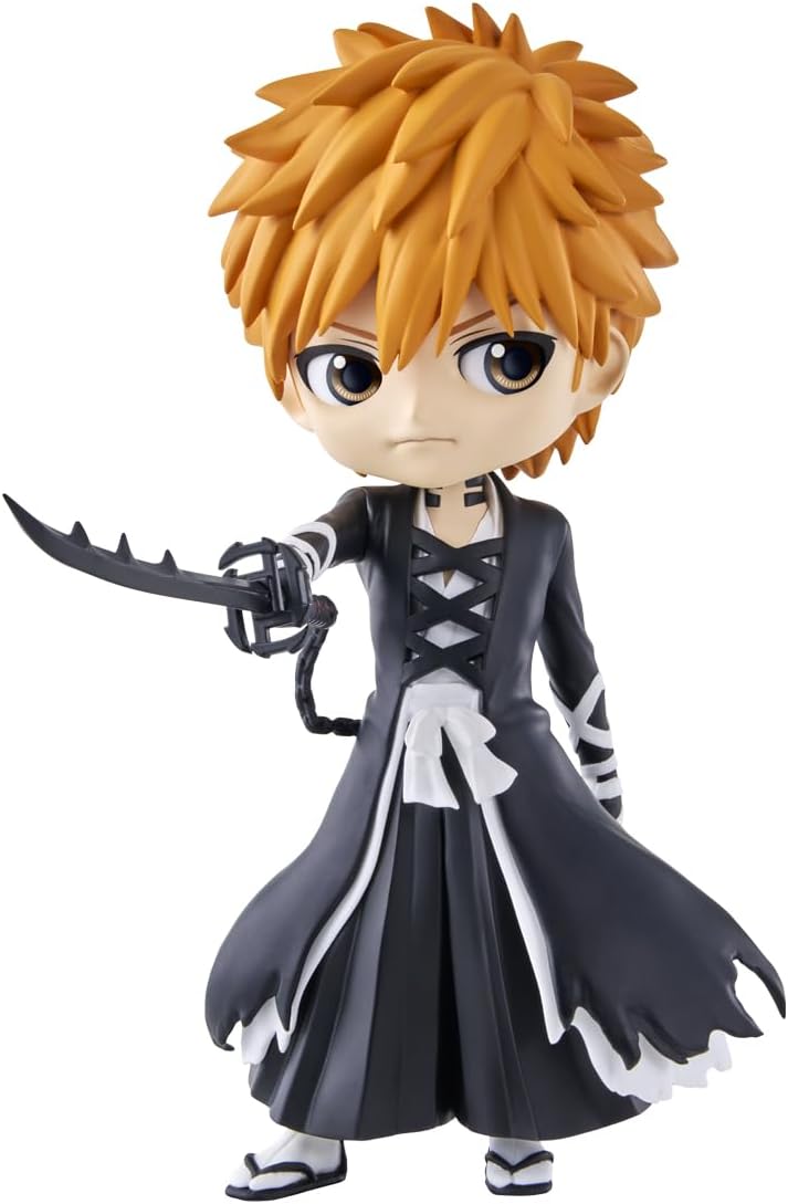 Banpresto, Figura Q Posket Ichigo Kurosaki Bleach, Thousand Year Blood War Vol.2 14 cm