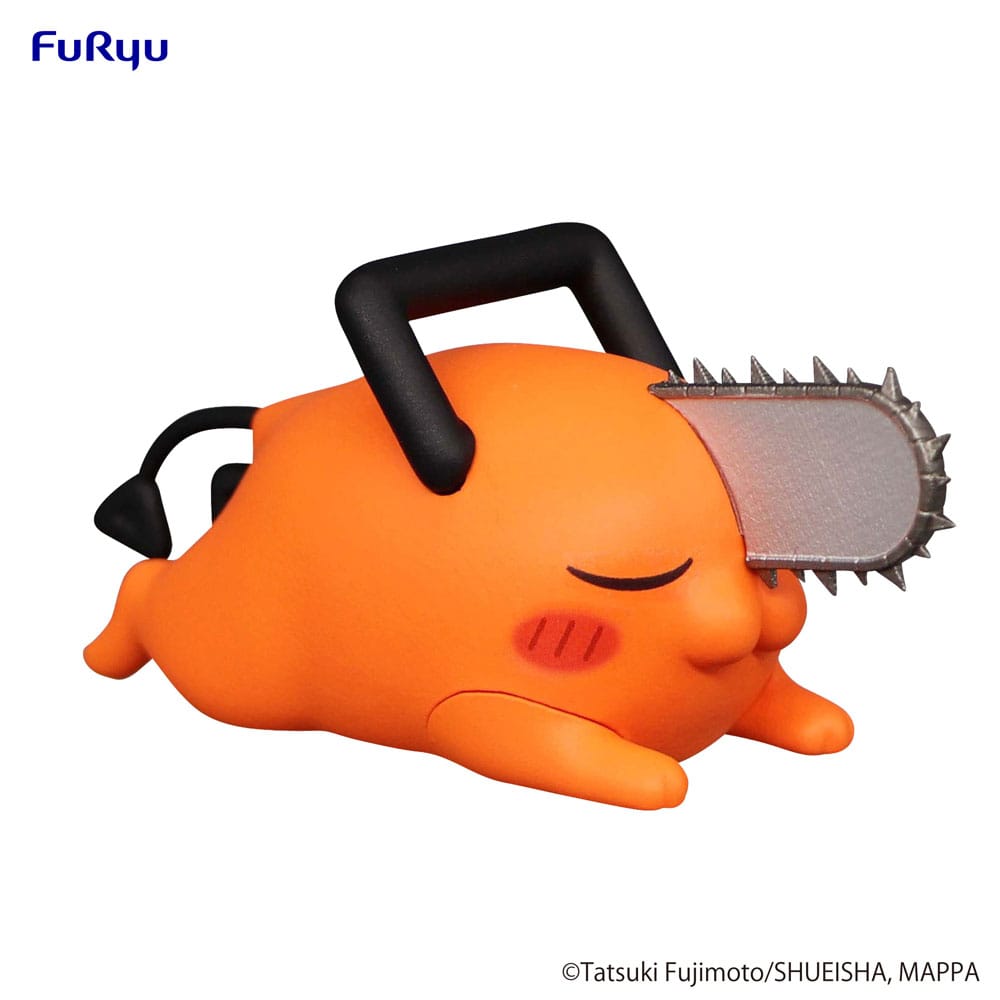 Chainsaw Man Noodle Stopper PVC Statue Petit Pochita Sleep 8,5 cm