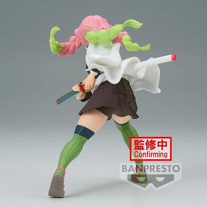 Banpresto  Mitsuri Kanroji Action Figure, Demon Slayer Kimetsu No Yaiba, Vibration Stars, 13 cm