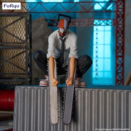 CHAINSAW MAN - Chainsaw Man - Statuette PVC Noodle Stopper 14cm Furyu