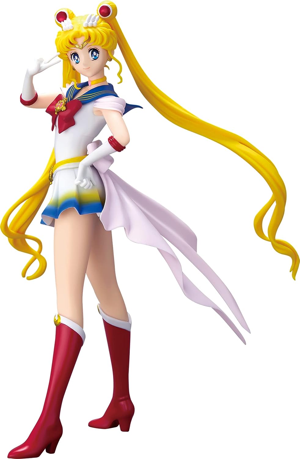 BANPRESTO Figura Super Sailor Moon Ver.B Glitter Glamours Pretty Guardian Eternal The Movie Sailor Moon 23cm