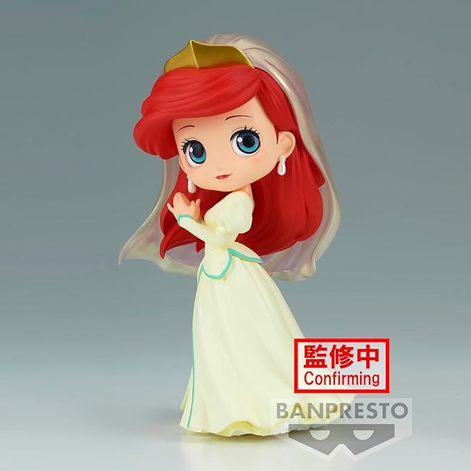 Banpresto Figura Q Posket Ariel La Sirenetta, Royal Style, Disney Characters (Ver.A), 14 cm