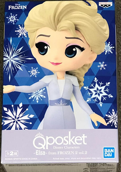 Figura Elsa Ver.A Frozen 2 Disney Characters Q posket 14cm