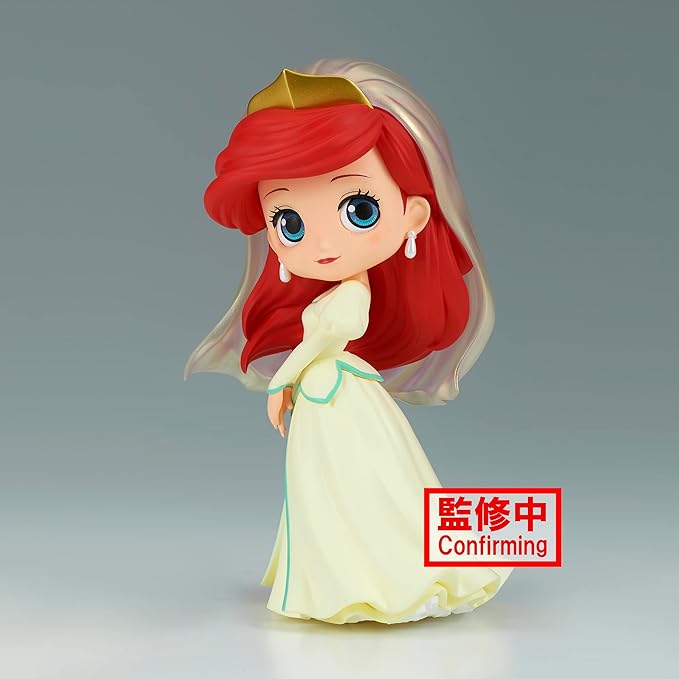 Banpresto Figura Q Posket Ariel La Sirenetta, Royal Style, Disney Characters (Ver.B) 14 cm