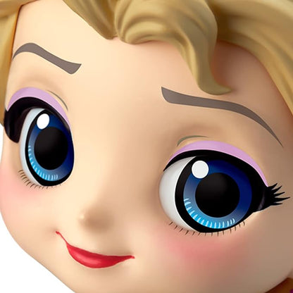 Banpresto  - DISNEY: FROZEN - Q POSKET - ELSA SURPRISE COORDINATE (NORMAL COLOR VER.) - FIGURE 14CM,