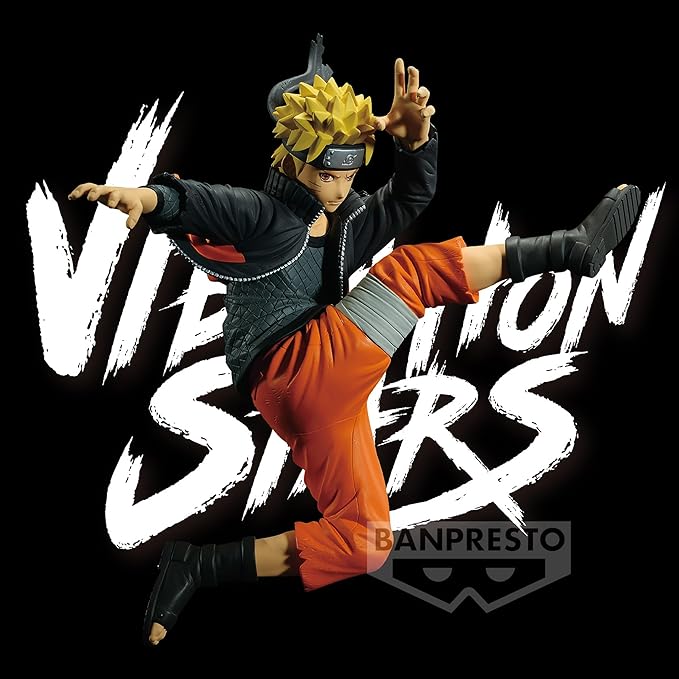 Banpresto Naruto Uzumaki IV Naruto Shippuden - Vibration Stars 14 cm