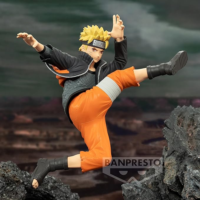 Banpresto Naruto Uzumaki IV Naruto Shippuden - Vibration Stars 14 cm