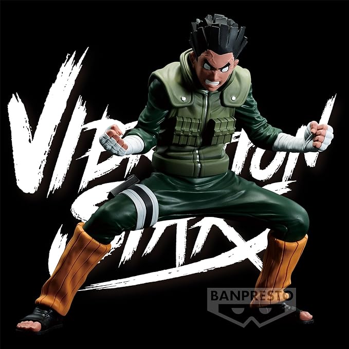 Banpresto - Naruto Shippuden - Vibration Stars - Rock Lee II Statue