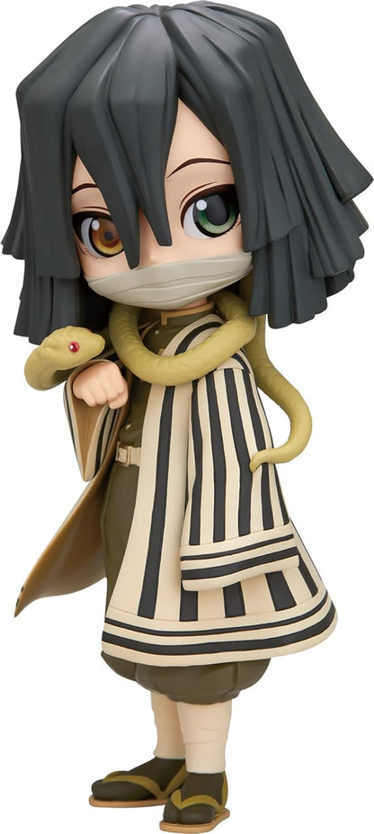 Banpresto Figura Obanai Iguro Ver.B Demon Slayer Kimetsu No Yaiba Q posket 14cm