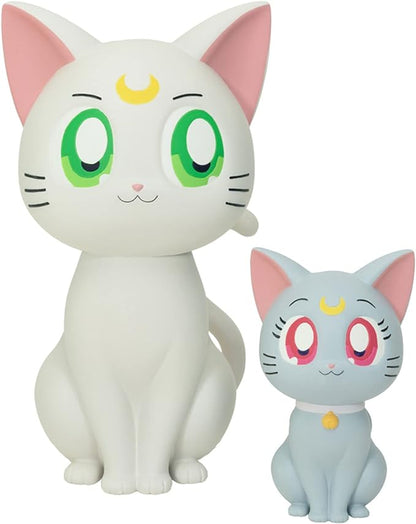 Banpresto - Pretty Guardian Sailor Moon Cosmos The Movie - Sofvimates - Artemis & Diana Figure