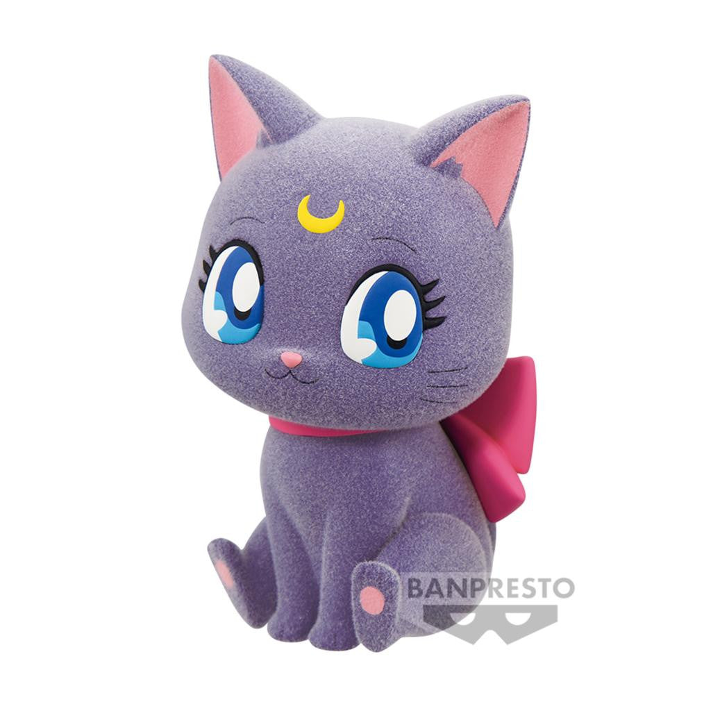 Banpresto  Fluffy Puffy Luna Figura, Pretty Guardian Sailor Moon Cosmos The Movie, Big Ribbon Ver. 7 cm,