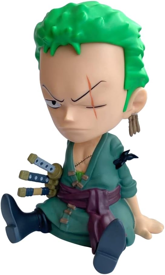 One Piece Chibi Bust Bank Zoro  15 cm