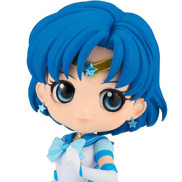 Banpresto Figura Q Posket Eternal Sailor Mercury Pretty Guardian Sailor Moon Cosmos The Movie (Ver.B) 14 cm