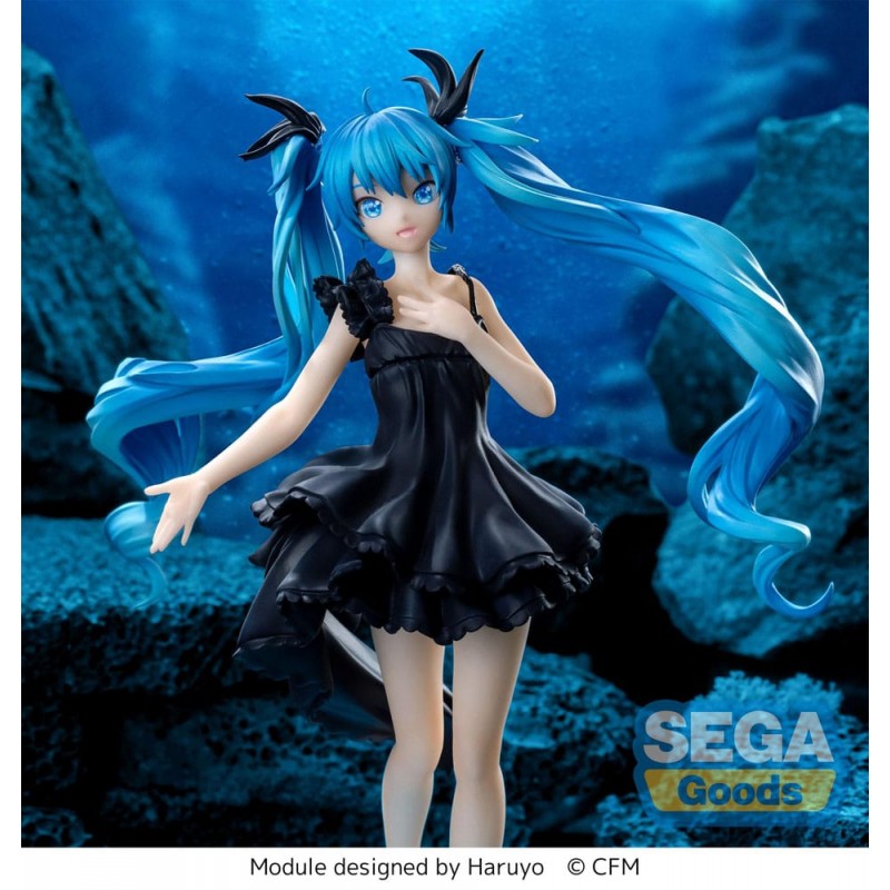 Sega - Figurine Hatsune Miku - Miku Project Mega 39'S Deep Sea Girl Luminasta 18 cm