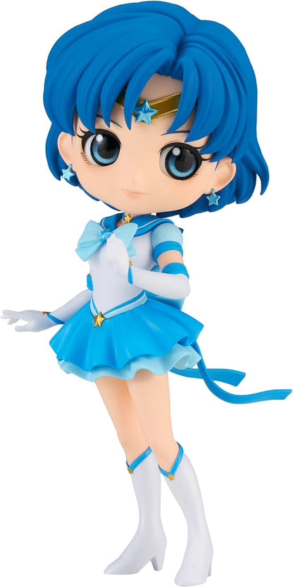 Banpresto Figura Q Posket Eternal Sailor Mercury Pretty Guardian Sailor Moon Cosmos The Movie (Ver.B) 14 cm