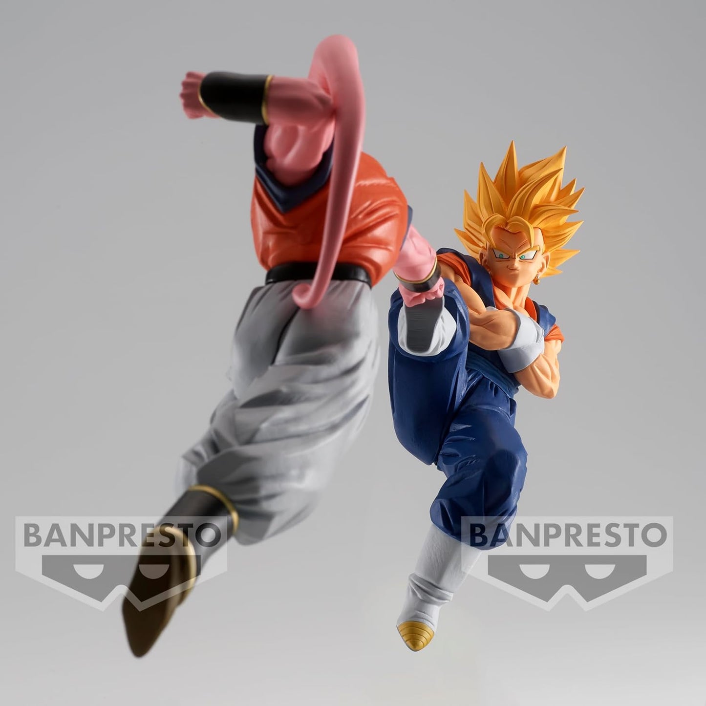 Banpresto BP88600P Majin Buu Action Figure Gohan Absorbed, Vs Vegito Super Saiyan, Dragon Ball Z, Match Makers, 14 cm,