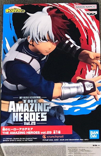 Banpresto My Hero Academia - Shoto Todoroki - Figurine The Amazing Heroes 15cm VOL 29