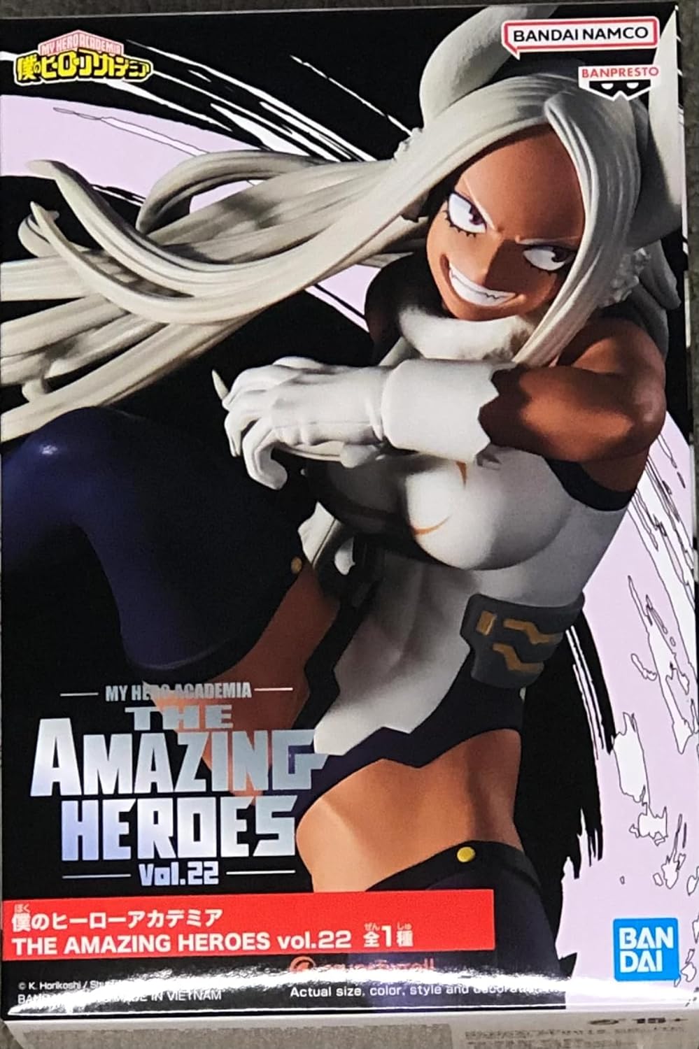 Banpresto My Hero Academia - Mirko - Figurine The Amazing Heroes 12cm