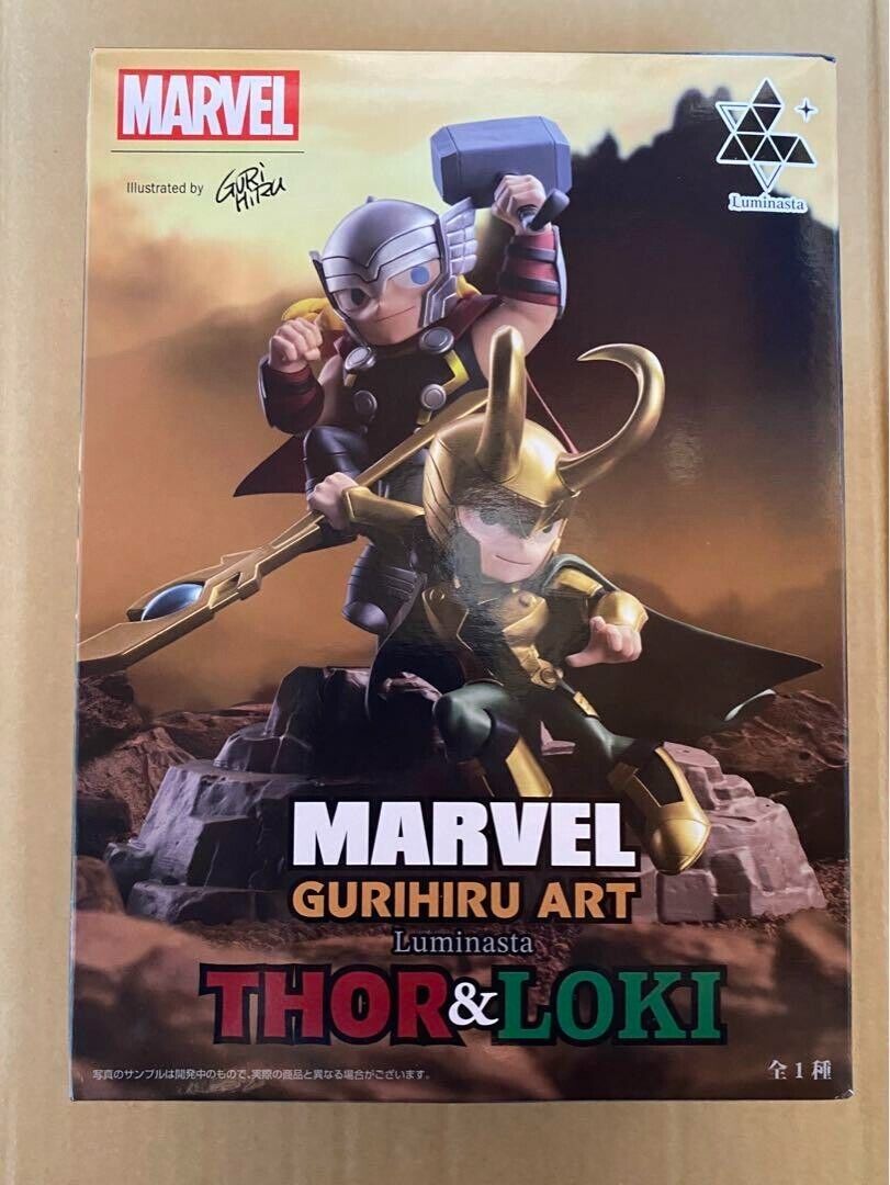 Sega Marvel: Thor & Loki Gurihiru Art Luminasta Figure