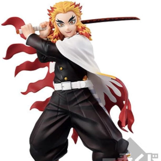 Bandai Spirits. KIMETSU No Yaiba Figure Demon Slayer Rengoku Kyoujurou Mugen Ressha-Hen Train Film OAV Movie Ichibansho Ichiban Kuji