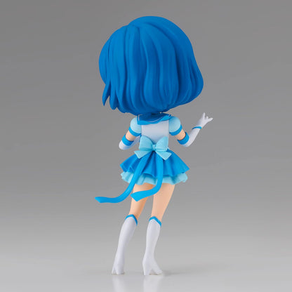 Banpresto Figura Q Posket Eternal Sailor Mercury Pretty Guardian Sailor Moon Cosmos The Movie (Ver.A), 14 cm