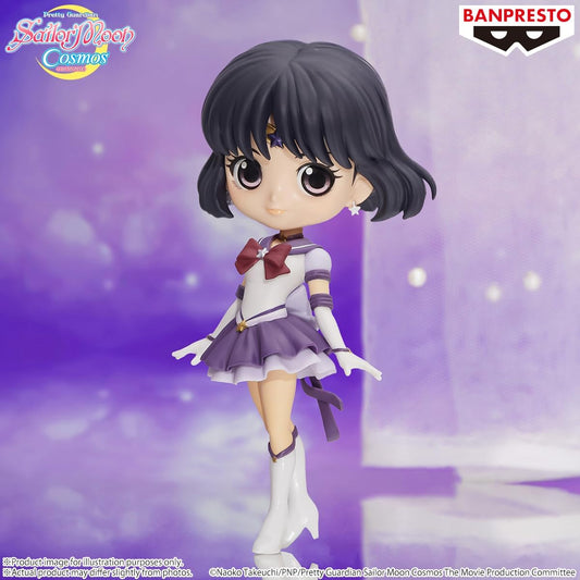 Banpresto Figura Q Posket Eternal Sailor Saturn Pretty Guardian Sailor Moon Cosmos Film (Ver.B) 13 cm