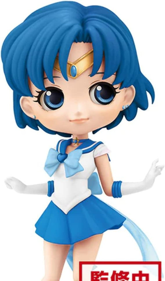 Banpresto Figura Q Posket Eternal Sailor Merecury Pretty Guardian Sailor Moon ver.A 14 cm