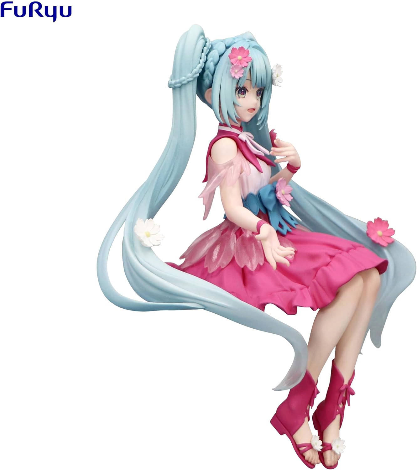 FURYU Corporation -Hatsune Miku Noodle Stopper Figura -Flower Fairy Cosmos-