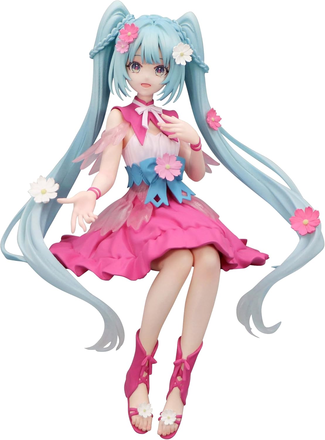 FURYU Corporation -Hatsune Miku Noodle Stopper Figura -Flower Fairy Cosmos-