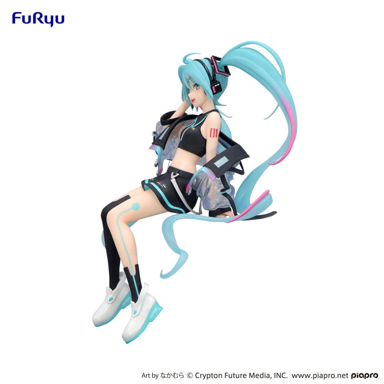 Hatsune Miku Noodle Stopper Figure Neon Cyber 16 cm