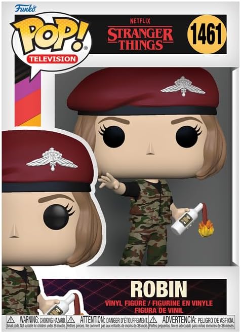 Stranger Things POP! TV Vinyl Figure Hunter Robin with Cocktail 9 cm