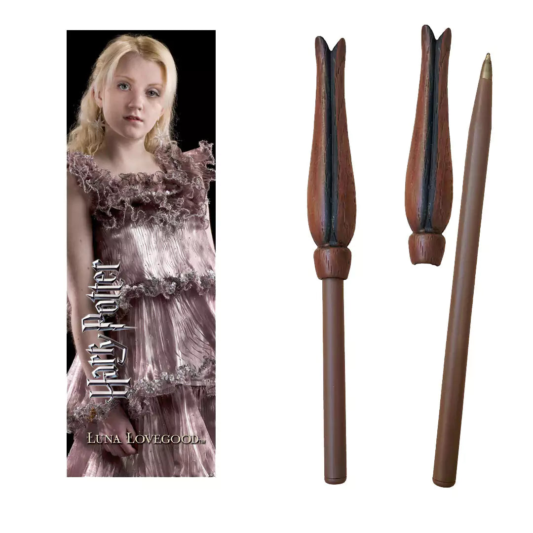 Bacchetta Penna e Segnalibro Luna Lovegood - HARRY POTTER