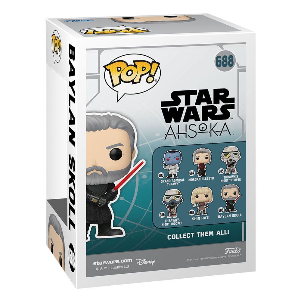 Star Wars: Ahsoka POP! Vinyl Figure S2 - Baylan Skoll 9 cm